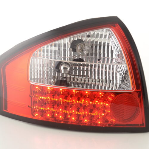 Fanali posteriori a LED set Audi A6 berlina tipo 4B 97-03 trasparente / rosso