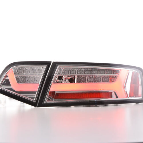 Fanali posteriori a LED set Lightbar Audi A6 4F Limo 08-11 cromato