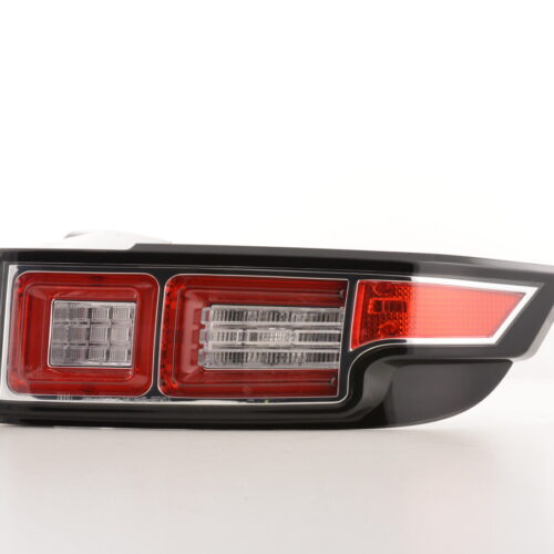 Fanali posteriori a LED per Land Rover Range Rover Evoque del 2011 cromati