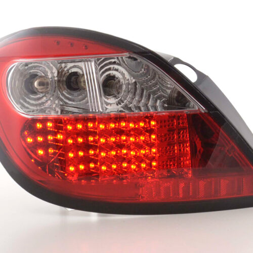 Set di luci posteriori a LED Opel Astra H 5 porte 04- trasparente / rosso