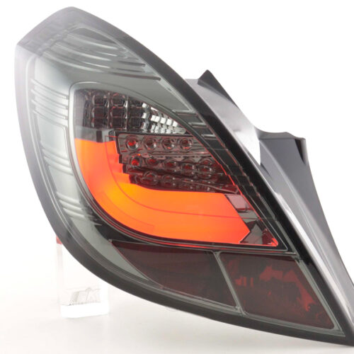 Fanali posteriori a LED set Opel Corsa D 3 porte 06-10 nero