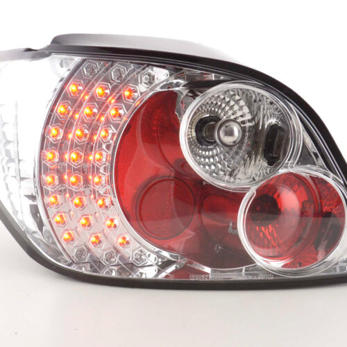 Fanali posteriori LED set Peugeot 307 01-04 cromato