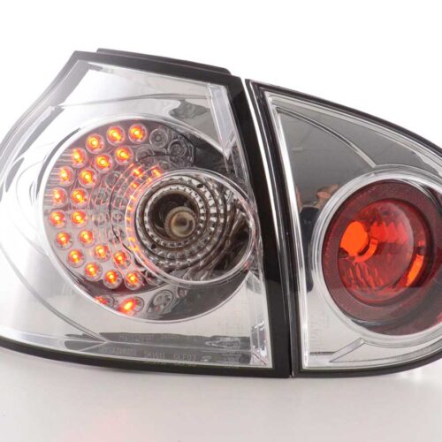 Fanali posteriori a LED set VW Golf 5 tipo 1K 2003-2008 cromato