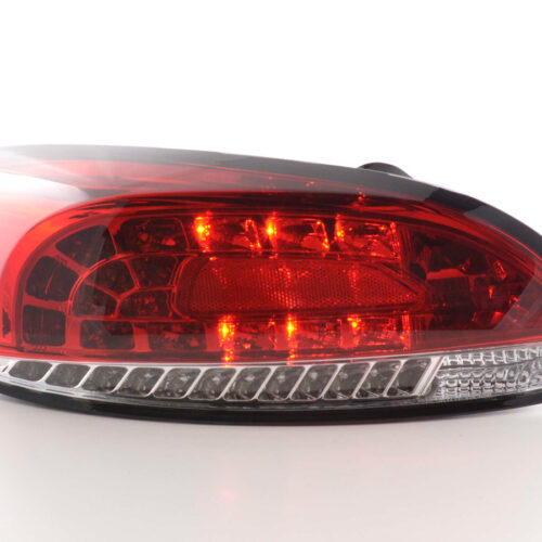 Set di luci posteriori a LED VW Scirocco 3 Tipo 13 08- rosso / trasparente