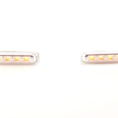 Set di frecce laterali lampeggianti LED BMW Serie 3 E46 98-02 trasparente