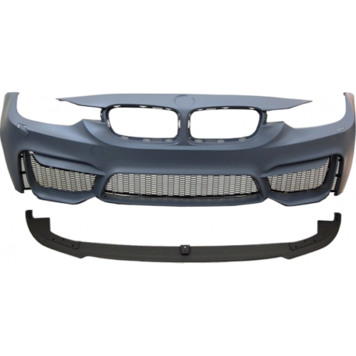 Paraurti Anteriore BMW F30-F31 Look M4 Lip Spoiler ABS