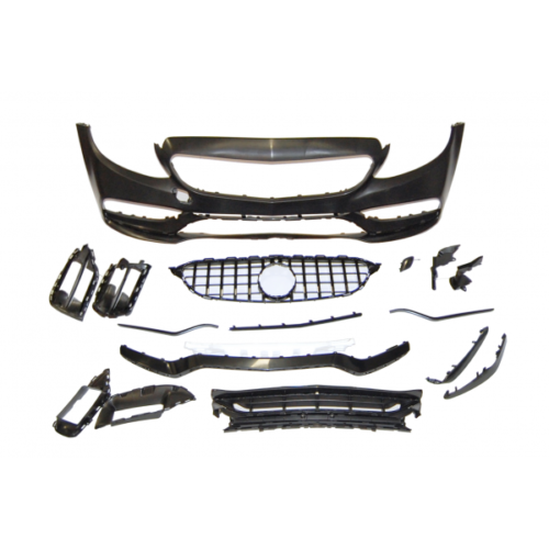 Paraurti Anteriore Mercedes W205 2014-2018 Coupe / 4P / SW look C63 New