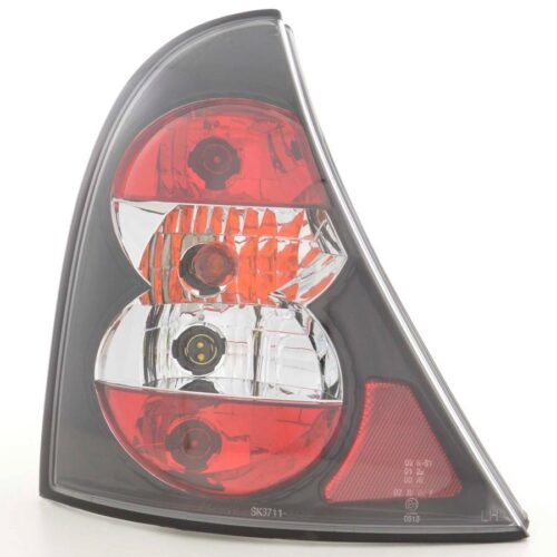 Fanali posteriori Renault Clio tipo B 01-04 neri