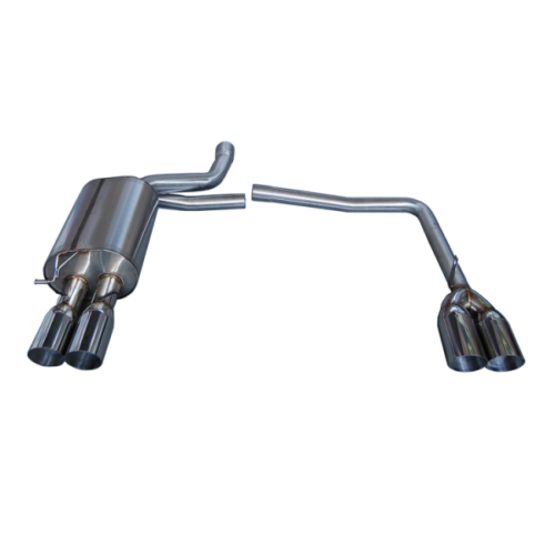 Scarico BMW E60 M5 Round Slant Tip
