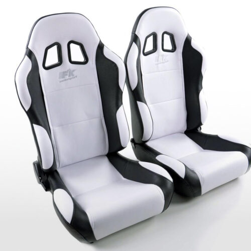 Sedili sportivi FK Sedili semigusci automatici Imposta Miami in un look da sport motoristico